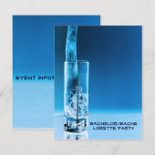 Bachelor Bachelorette Feest Kaart (Voorkant / Achterkant)