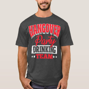 Bachelor Bachelorette katerfeest drankteam T-shirt
