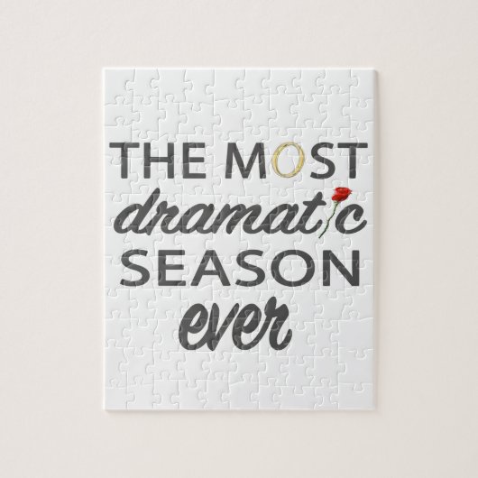 Bachelor Bachelorette Meest dramatisch seizoen ooi Legpuzzel (Verticaal)