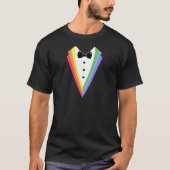 Bachelor Bachelorette Pride Rainbow LGBTQ T-shirt (Voorkant)