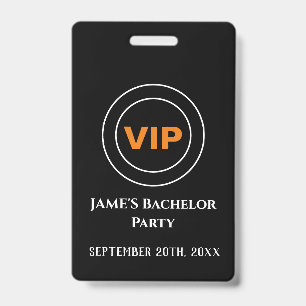Bachelor Bachelorette Toegangspas VIP Badge