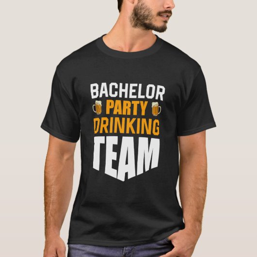 Bachelor Bash: Het ultieme feest T-shirt (Voorkant)