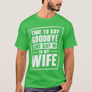 Bachelor Betrokken vrouw bruiloft Dag 4 T-shirt