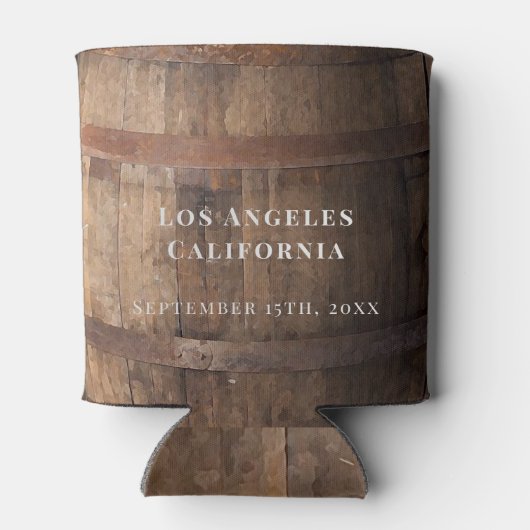 Bachelor Bier & Bourbon Tailgate Party Weekend Blikjeskoeler (Achterkant)