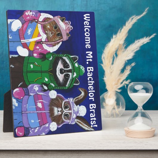 Bachelor Brats Fotoplaat (Zijkant)