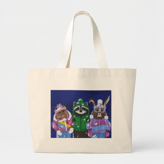 Bachelor Brats Grote Tote Bag (Voorkant)