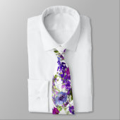 Bachelor Button Stropdas (Gebonden)
