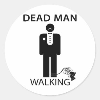 Bachelor: Dead Man Walking Sticker