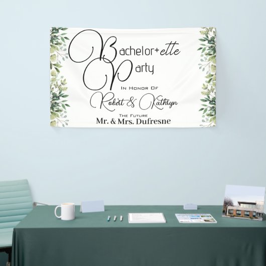 Bachelor+ette Party-foliage Spandoek (Beurs)