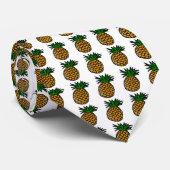 Bachelor-groomsman-stropdas van anananas stropdas (Opgerold)