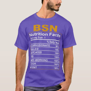 Bachelor in de natuurwetenschappen van de verpleeg t-shirt