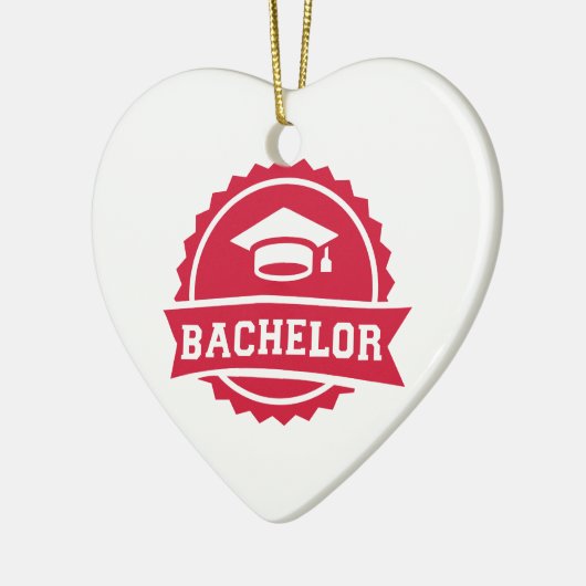 Bachelor Keramisch Ornament (Links)