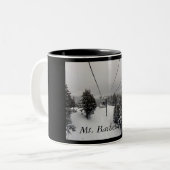 Bachelor lift, Mt. Bachelor Tweekleurige Koffiemok (Voorkant links)