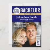 Bachelor magazine fotoshoot PERSONALISEER Kaart (Voorkant)