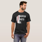 Bachelor Master Doctorate Ph D Graduation Degree B T-shirt (Voorkant volledig)