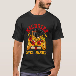 Bachelor NEXT MASTER Grappige Gamer T-shirt