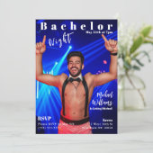 Bachelor Night Magazine Hoesje Kaart (Staand voorkant)