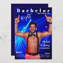 Bachelor Night Magazine Hoesje Kaart