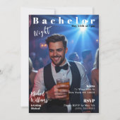 Bachelor Night Magazine Hoesje Kaart (Voorkant)