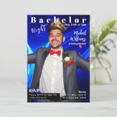 Bachelor Night Magazine Hoesje Kaart (Staand voorkant)
