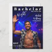 Bachelor Night Magazine Hoesje Kaart (Voorkant)