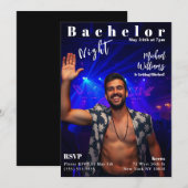 Bachelor Night Magazine Hoesje Kaart (Voorkant / Achterkant)