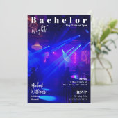 Bachelor Night Magazine Hoesje Kaart (Staand voorkant)