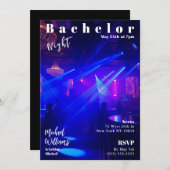 Bachelor Night Magazine Hoesje Kaart (Voorkant / Achterkant)
