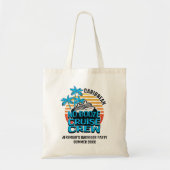 Bachelor NO BOOZE CRUISE CREW Jonggezellenfeest Tote Bag (Voorkant)