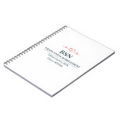 Bachelor of Science in Nursing Aangepaste Naam Jaa Notitieboek (Linkerzijde)