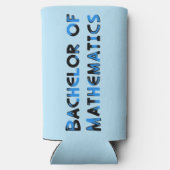 Bachelor of Wiskunde Seltzer Blikjeskoeler (Achterkant)