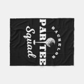 Bachelor Par-tee Squad Grappige Golf Bachelor Fees Fleece Deken (Voorkant (Horizontaal))