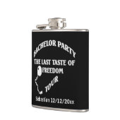 Bachelor Partij laatste op vrijheid gepersonalisee Heupfles (Links)
