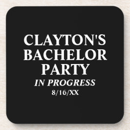 Bachelor Party aan de gang Bier Onderzetter