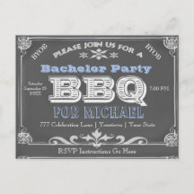Bachelor Party | BBQ |  alkbord