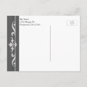 Bachelor Party | BBQ |  alkbord Uitnodiging Briefkaart (Achterkant)