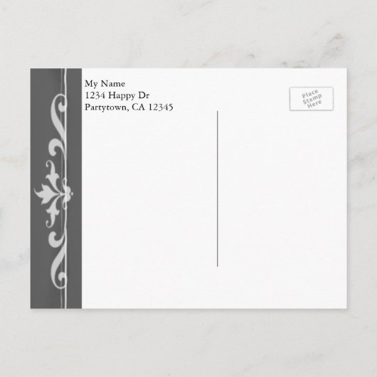 Bachelor Party | BBQ |  alkbord Uitnodiging Briefkaart (Achterkant)