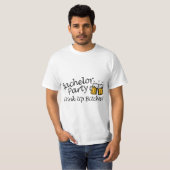 Bachelor Party Beer Jugs T-shirt (Voorkant volledig)