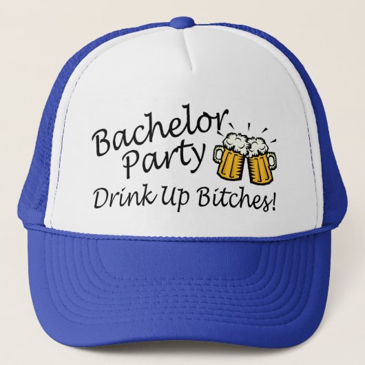 Bachelor Party Beer Jugs Trucker Pet (Voorkant)