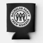 Bachelor Party bemanningslid Favors Blikjeskoeler (Voorkant)