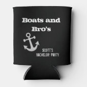 Bachelor Party Boten en Bro's Boot Lake Blikjeskoeler (Voorkant)