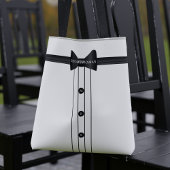 Bachelor Party Bow Stropdas Groomsoman Wedding Tote Bag