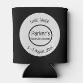 Bachelor Party brouwt voordat ik zwart doe Blikjeskoeler (Achterkant)