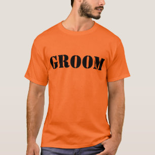 Bachelor party bruidegom grappig t-shirt