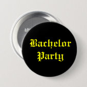 Bachelor Party Button (Voorkant /achterkant)