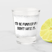 Bachelor Party Cadeau Shot Glass SC0b Design Shot Glas (Voorkant)