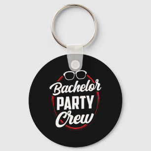Bachelor Party Crew Team Bruid Bruidegom 1 Sleutelhanger
