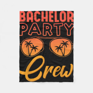 Bachelor Party Crew Trouwfeest Beste Vrienden Bea Fleece Deken