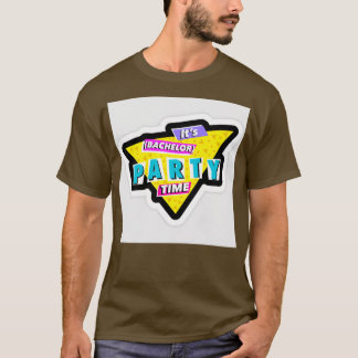 Bachelor party draag design t-shirt