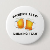 Bachelor Party Drink Team Button (Voorkant)